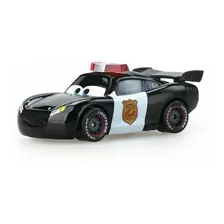 Relampago Mcqueen Sheriff Metal Cars Disney Xerife Policia