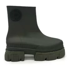 Botas Mujer De Goma Impermeables Plataforma Casuales Lluvia