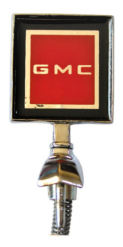 Emblema Gmc Camioneta Cofre Mirilla Metal Foto 1