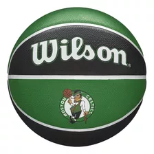 Pelota De Basquet Wilson Nba Boston Celtics Color Verde Negro Tamaño # 7 Team Tribute Balón De Baloncesto Basketball