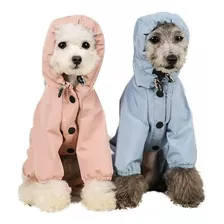 Piloto Impermeable Ropa Lluvia Perros Medianos Chicos 