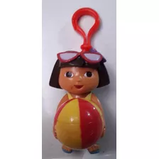 Boneco Dora Aventureira Viscom, Ano 2007 - Usado 9cm