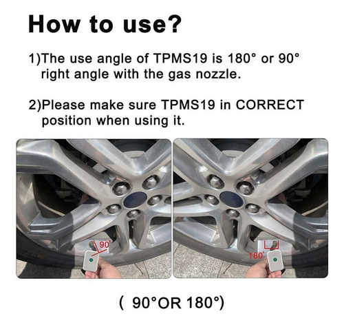 Fwefww Transmisor De Activacin Tpms Training Para Ford Foto 7