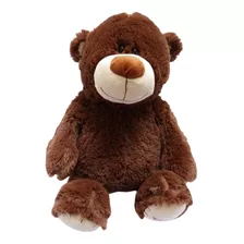 Oso De Peluche Mediano 50cm Teddy Bear Super Relleno Oscuro