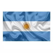 Bandera Argentina 1.50x90cm Exterior Grande