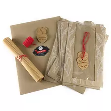 Kit De Embalaje De Pan: Bolsas De Pan De Papel Kraft Para Re