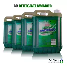 Kit Detergente Amoniacal - Removedor De Sujeira Pesada