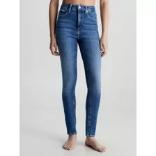 Jeans Azul Skinny High Rise Calvin Klein Jeans De Mujer