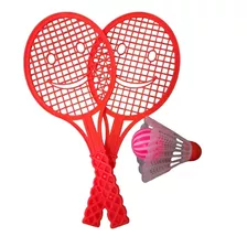 Juego Raqueta Más Red Y Pelota Badminton