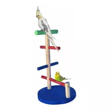 Parquinho Poleiro 4 Andares Calopsita Playground Para Aves