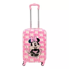 Maleta De Viaje Infantil Rodante Disney Minnie Mouse Clásica