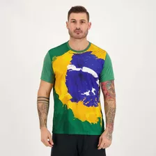 Camisa Brasil Solimões Verde E Amarela