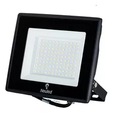 Foco Proyector Area Led 100w Eco Seguridad Exterior Sec Color De La Carcasa Negro