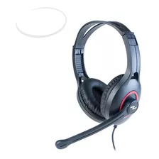 Auriculares Gamer Consolas Red Headset Noga Stormer St-703 Color Rojo
