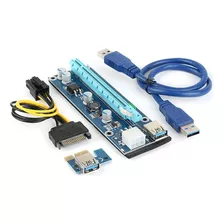 Placa Riser 009s Pci-e Cabo Usb 3.0 Extensor 60cm