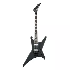 Guitarra Elétrica Jackson Js Series Js32 Warrior De Choupo Satin Black Brilhante Com Diapasão De Amaranto