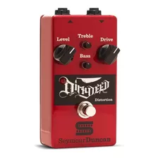 Pedal Guitarra Seymour Duncan Dirty Deed Distortion Cor Vermelho