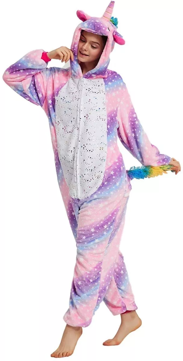 Pijama Kigurumi ® Unicornios Adulto Mameluc Disfraz S M L Xl