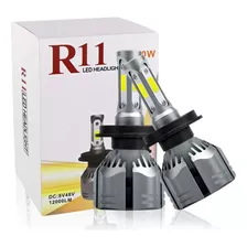 Par Luces Ampolleta Led Auto Cob 12000 Lm R11 H4