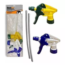 Kit Gatilho Para Borrifador Spray Para Garrafas Com 2un Cor Azul E Verde