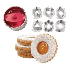 Cortantes De Galletitas Wilton 2308-0112 Plateado X Unidad 