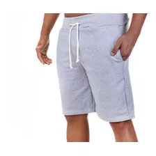 Kit 3 Bermuda Short Moleton Masculina Swag Basic Confortável