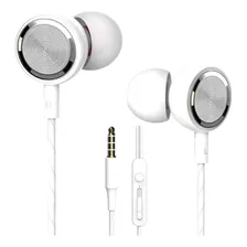 Auriculares Manos Libres Ngtech In Ear Sms Cj03 Color Blanco