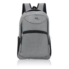 Mochila Feminina Masculina Bolsa Prova D'água C/ Alça Laptop Cor Azul