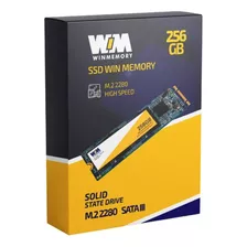 Ssd 256gb M.2 2280 Sata 3 Swb256g - Winmemory Cor Preto