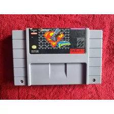 The Death And Return Of Superman - Super Nintendo Snes Cartu