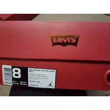 Jordán Retro 4 Levis 9.0 Mx Y 6.0 Mx