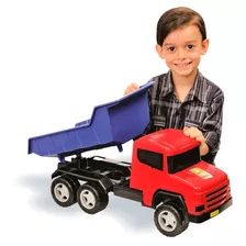 Caminhão Caçamba Infantil Grande Super Truck - Adijomar 