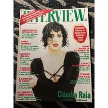 Revista Interview Claudia Raia Maria Zilda Roberta Miranda