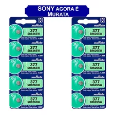 10 Baterias Sony 377 Sr626sw Original Lr626 177 Ag4