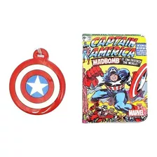 Kit Viagem Passaporte Tag- Marvel Vingadores Capitão América