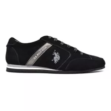 Tenis Casual U.s. Polo Assn. Modelo 47-006 Color Black