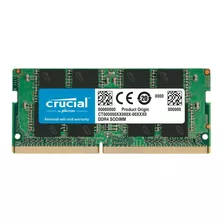 Memoria Crucial 8gb Ddr4 3200 Ct8g4sfra32a Pc4-25600