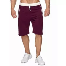 Short Deportivo Hombre, Bolsillos Cierre, Pantalón Corto