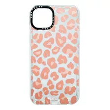 Capa Loft Case Para iPhone 14 Plus Onça Rosa