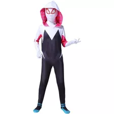 Disfraz De Gwen Stacy Spiderman Girl Niña Araña