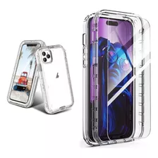 Case 360 Resistente Para iPhone 11 Pro + Mica Protectora