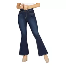 Jeans Flare Mujer Full Elasticado Push Up