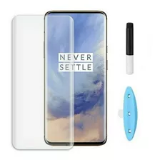 Mica De Vidrio Templado 3d Uv Oneplus 7 Pro Curva One Plus