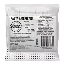 Pasta Americana Blanca 500g - Decor