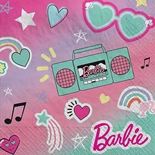 Servilletas Barbie Dream Together - 5 X 5 | Multicolor | 1