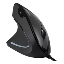 Mouse Optico Perixx P/ Zurdos, Cableado De 1.8m / Kservice Color Negro