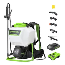 Fumigadora De Mochila Y Batería Pa891k Greenworks De 24v