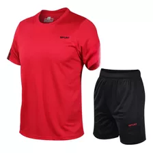 Deportiva Gym Correr Secado Rapido Dos Piezas Hombre/ Mujer