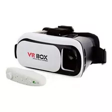 Óculos Vr Box 2.0 Realidade Virtual + Controle Cardboard 3d