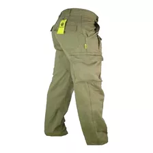 Pantalones De Trabajo Cargo Reforzado Cazador Pampero